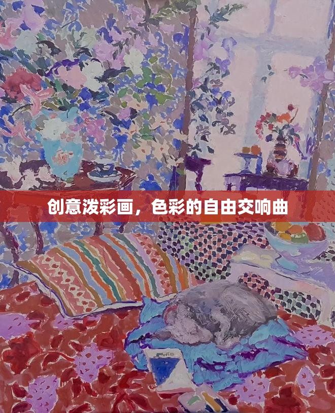 創(chuàng)意潑彩畫，色彩的自由交響曲