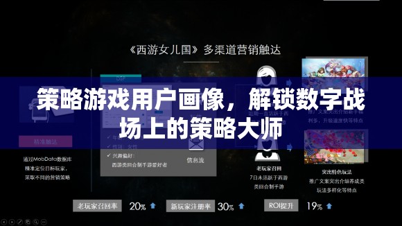 解鎖數(shù)字戰(zhàn)場上的策略大師，深入剖析策略游戲用戶畫像