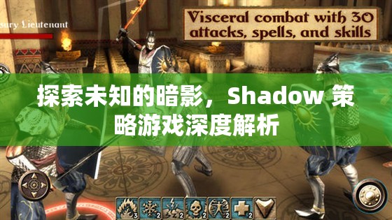 Shadow 策略游戲，探索未知的暗影深度解析