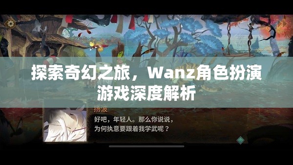 Wanz角色扮演游戲，一場探索奇幻世界的深度解析之旅