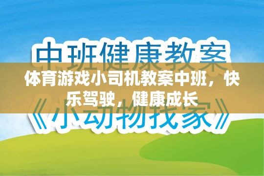 快樂駕駛，健康成長——中班體育游戲小司機(jī)教案