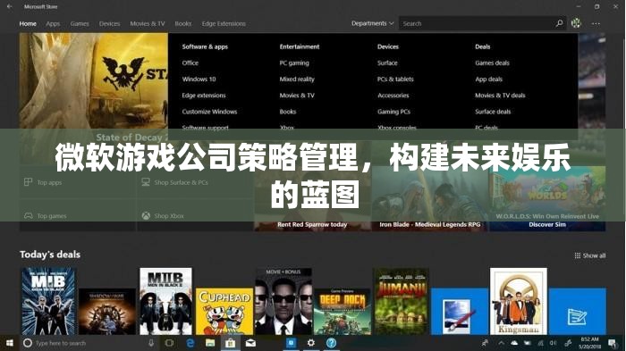 微軟游戲公司，策略管理引領(lǐng)未來娛樂的藍(lán)圖