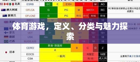 探索體育游戲的魅力，定義、分類與魅力