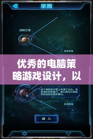 優(yōu)秀的電腦策略游戲設(shè)計，以星際迷航，地球重生為例