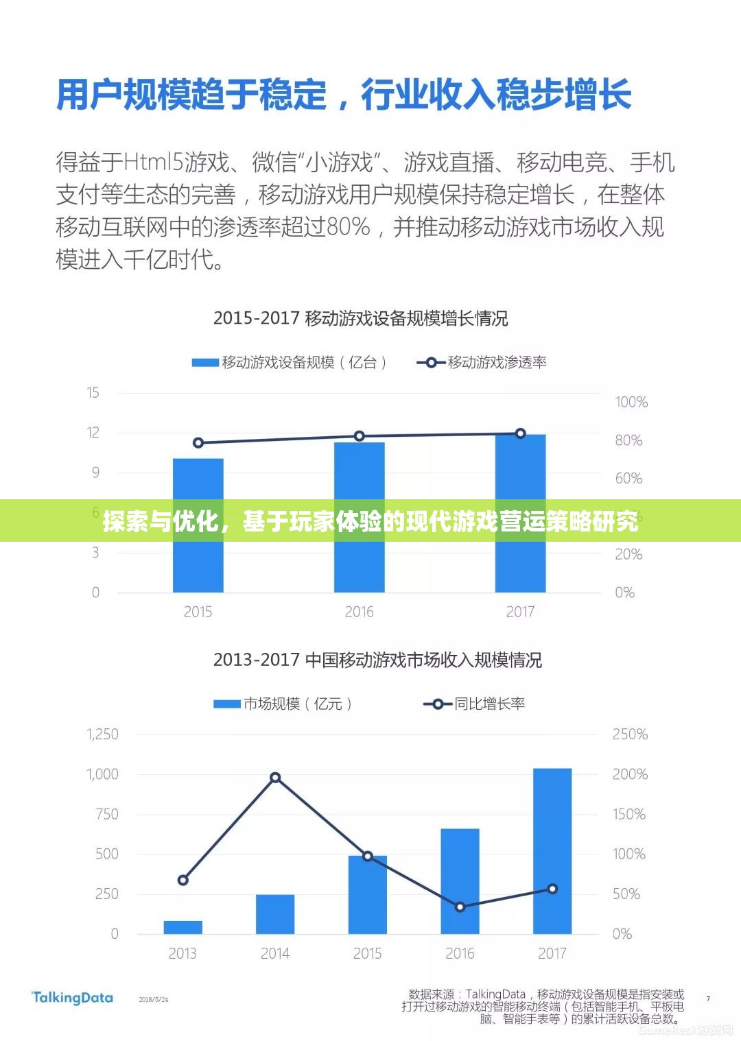 基于玩家體驗的現(xiàn)代游戲營運策略研究，探索與優(yōu)化