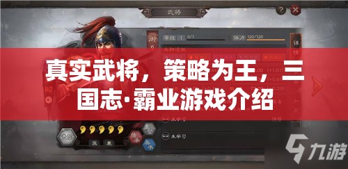 三國志·霸業(yè)，真實武將與策略制勝的史詩級游戲體驗