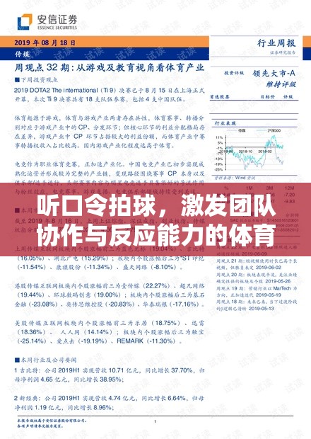 聽令拍球，提升團隊協作與反應能力的體育游戲教案