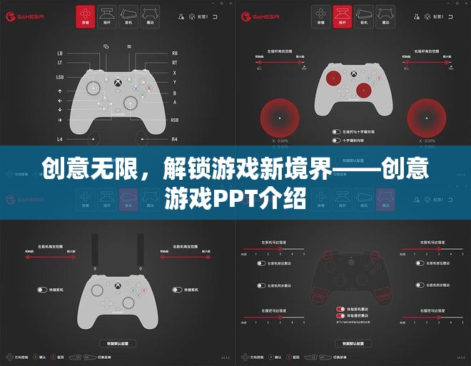 創(chuàng)意無限，解鎖游戲新境界——創(chuàng)意游戲PPT介紹