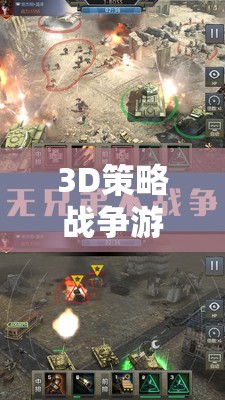 3D策略戰(zhàn)爭(zhēng)游戲，重塑歷史與未來的戰(zhàn)略對(duì)決