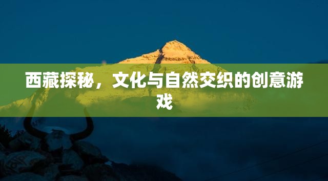 西藏探秘，文化與自然交織的創(chuàng)意冒險(xiǎn)之旅