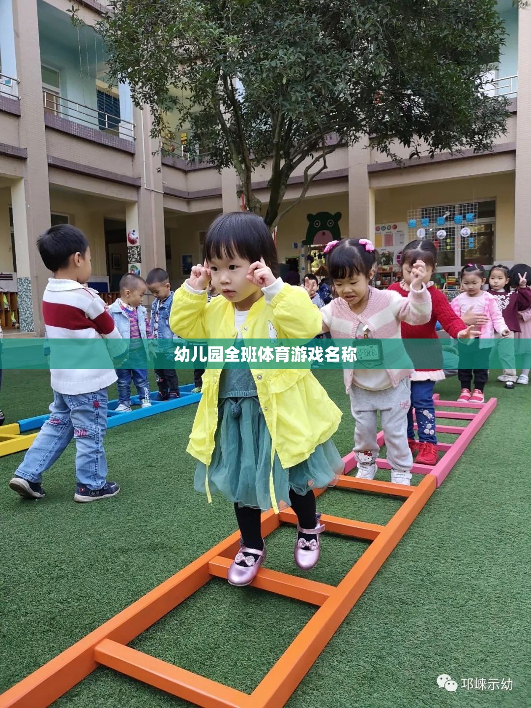 歡樂(lè)小勇士，幼兒園全班的趣味體育挑戰(zhàn)賽