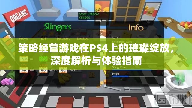 PS4上的策略經(jīng)營游戲，深度解析與璀璨體驗(yàn)指南