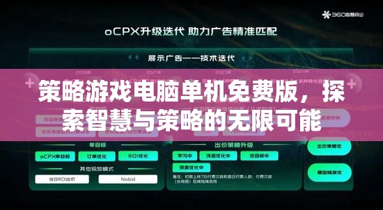 智慧與策略的無限探索，免費版策略游戲電腦單機版