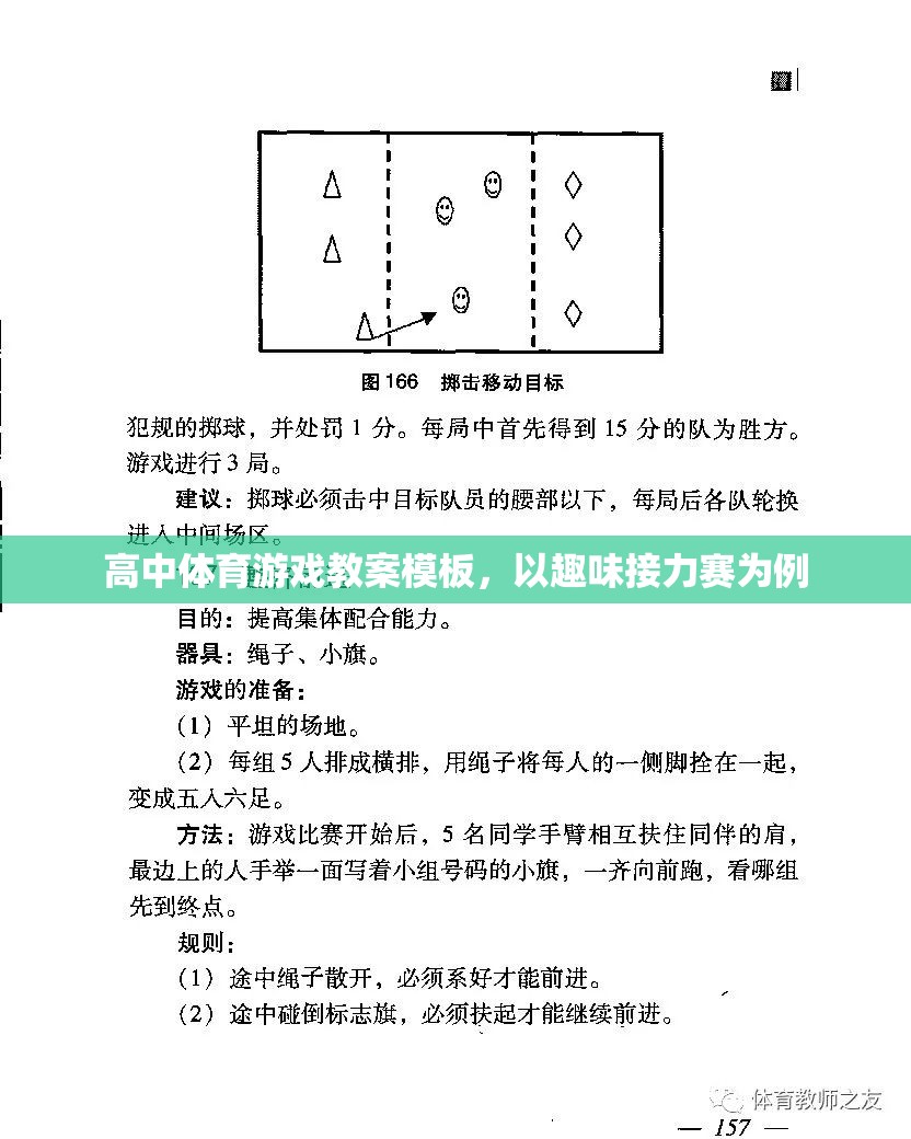 高中趣味接力賽體育游戲教案設(shè)計(jì)