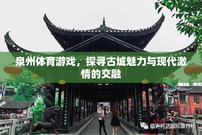 泉州體育游戲，古城魅力與現(xiàn)代激情的完美交融