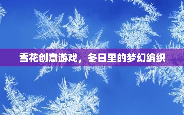 雪花創(chuàng)意游戲，冬日里的夢幻編織