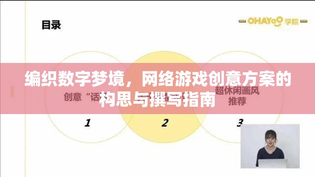 編織數(shù)字夢境，網(wǎng)絡(luò)游戲創(chuàng)意方案的構(gòu)思與撰寫指南