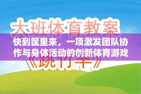 激發(fā)團(tuán)隊協(xié)作與身體活動的創(chuàng)新體育游戲，快到筐里來教案設(shè)計