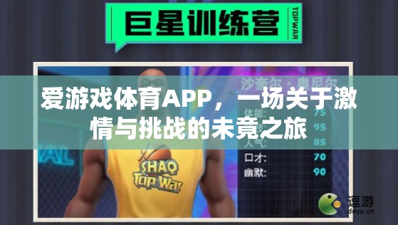 愛游戲體育APP，激情與挑戰(zhàn)的未竟之旅