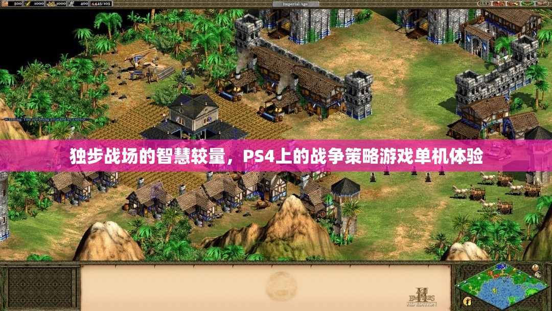 PS4上的戰(zhàn)爭智慧，獨步戰(zhàn)場的策略游戲體驗