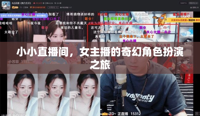 女主播的奇幻角色扮演，小小直播間里的奇妙冒險(xiǎn)