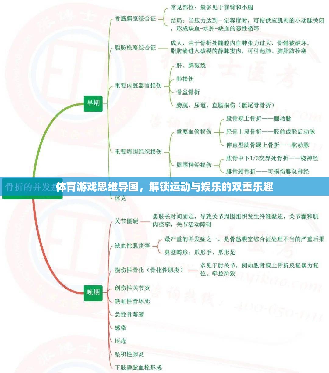 解鎖運動與娛樂的雙重樂趣，體育游戲思維導(dǎo)圖指南