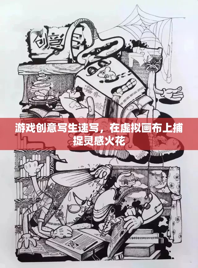 游戲創(chuàng)意寫(xiě)生速寫(xiě)，在虛擬畫(huà)布上捕捉靈感火花