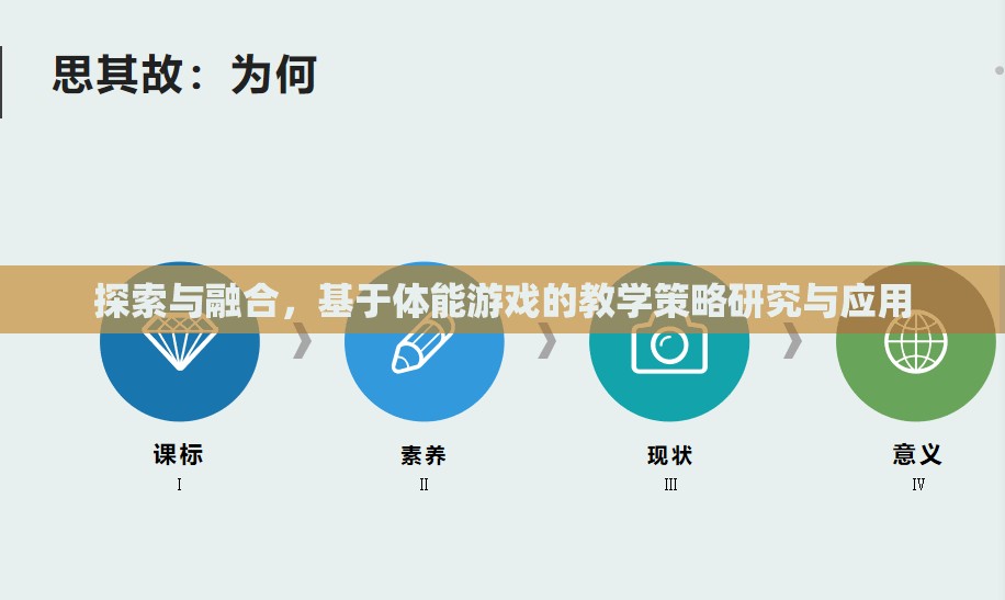 探索與融合，基于體能游戲的教學(xué)策略研究與應(yīng)用