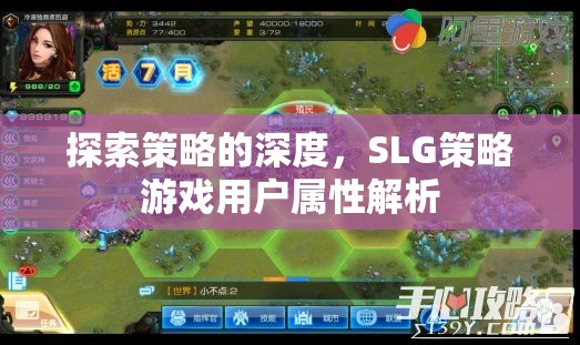 SLG策略游戲用戶屬性深度解析，探索策略的奧秘