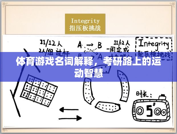 體育游戲名詞解釋，考研路上的運(yùn)動智慧