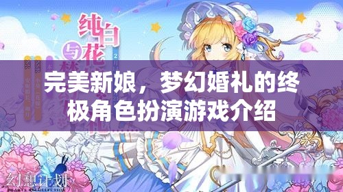 完美新娘，夢(mèng)幻婚禮的終極角色扮演游戲介紹