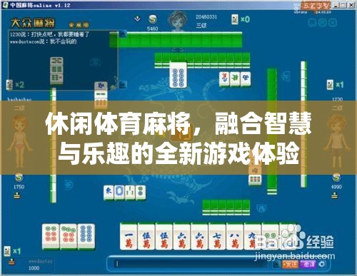 智慧與樂趣并重，全新休閑體育麻將游戲體驗(yàn)