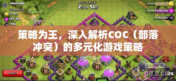 策略為王，深入探索COC（部落沖突）的多元化游戲策略