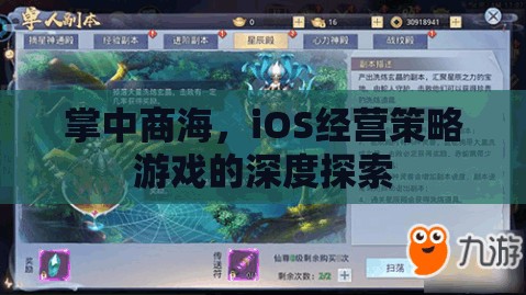 掌中商海，iOS經(jīng)營策略游戲的深度解析與策略指南