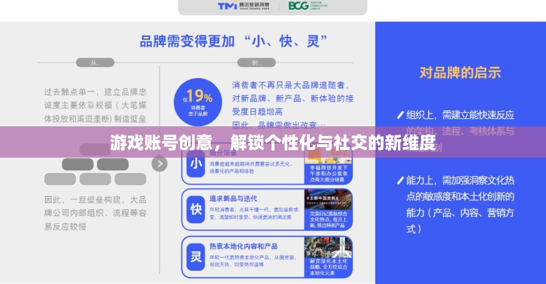 解鎖個(gè)性化與社交新維度，游戲賬號(hào)的創(chuàng)意設(shè)計(jì)