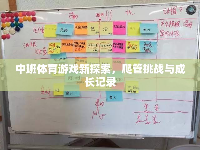 中班體育游戲新探索，爬管挑戰(zhàn)與成長記錄