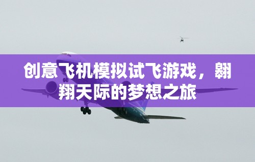 創(chuàng)意飛機模擬試飛游戲，翱翔天際的夢想之旅