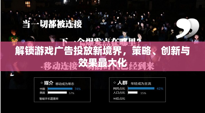 解鎖游戲廣告投放新境界，策略、創(chuàng)新與效果最大化的探索