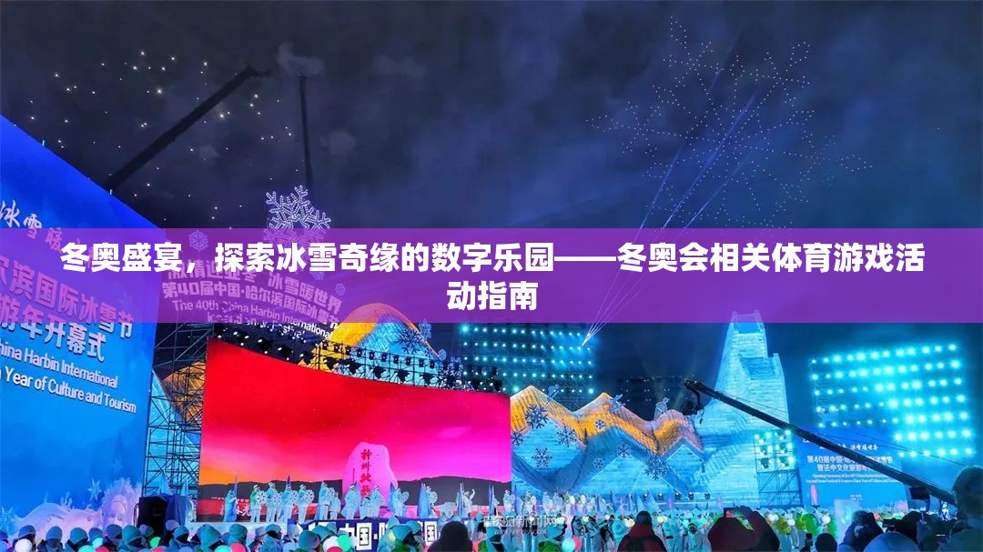 冰雪奇緣的數(shù)字樂園，冬奧會體育游戲活動指南