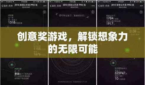 解鎖創(chuàng)意獎游戲，探索想象力的無限邊界