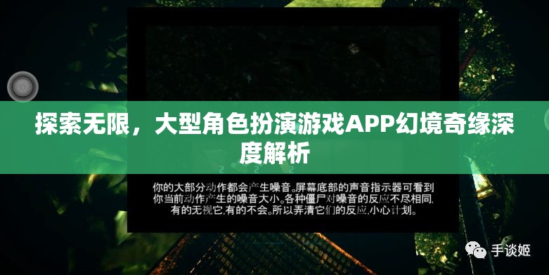 探索無限，大型角色扮演游戲APP幻境奇緣深度解析