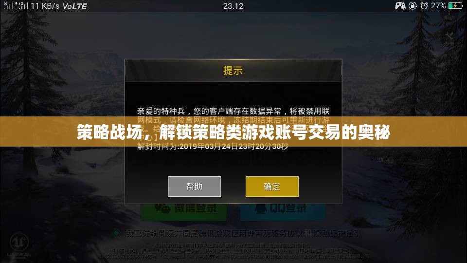 解鎖策略類游戲賬號(hào)交易，策略戰(zhàn)場(chǎng)的奧秘