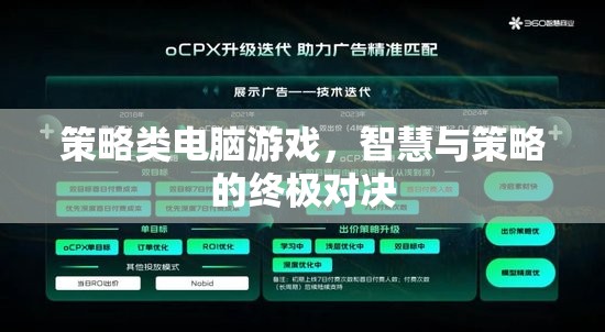 智慧與策略的終極對(duì)決，策略類電腦游戲的魅力