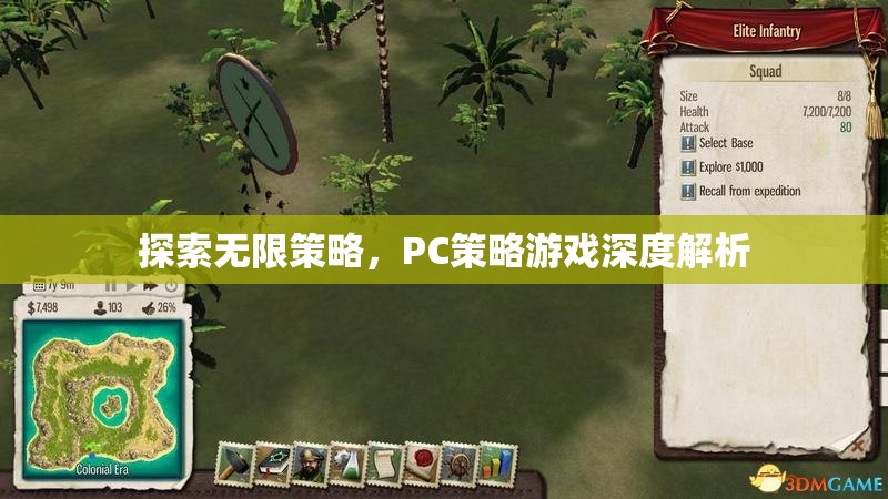 探索無限策略，PC策略游戲深度解析