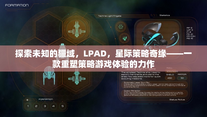 探索未知的疆域，LPAD，星際策略奇緣——一款重塑策略游戲體驗(yàn)的力作