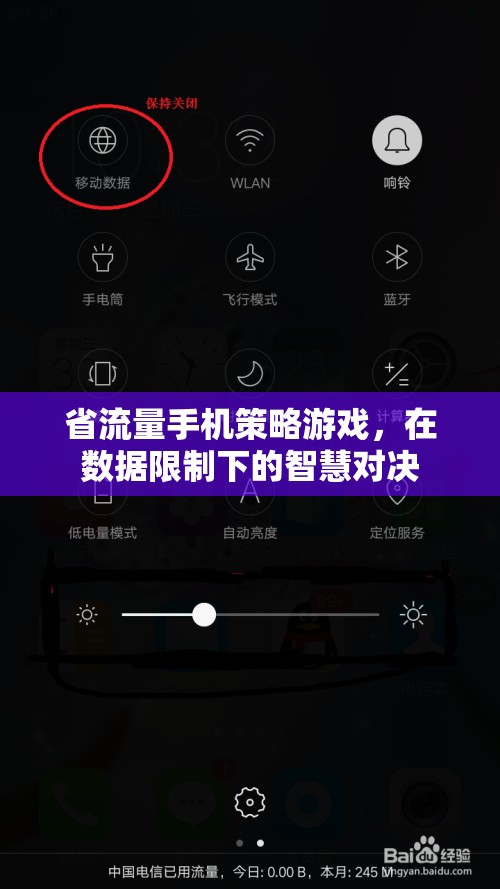 省流量手機(jī)策略游戲，在數(shù)據(jù)限制下的智慧對決