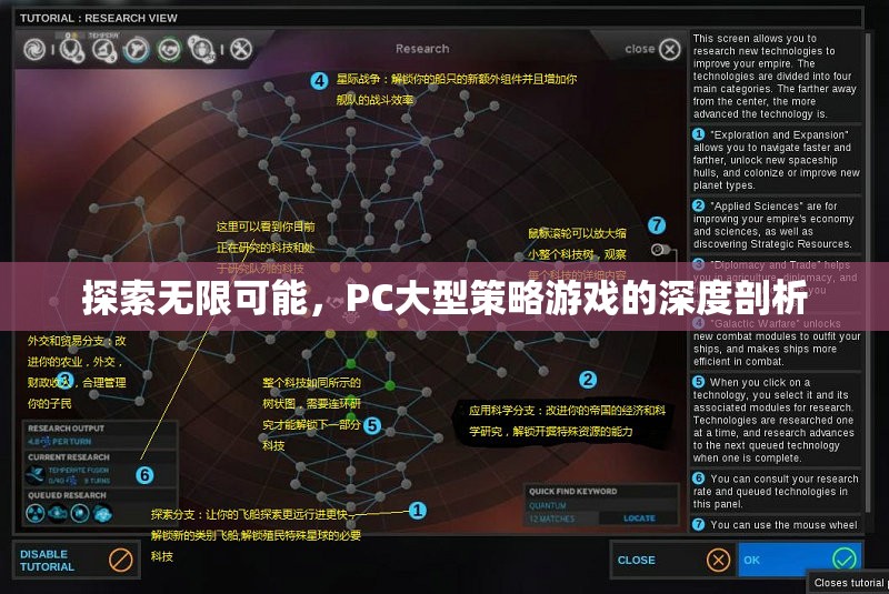 探索無限可能，PC大型策略游戲的深度剖析