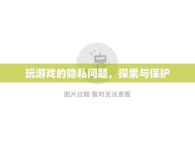 探索與保護，游戲中的隱私問題  第1張