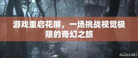 重啟花屏，挑戰(zhàn)視覺極限的奇幻之旅  第1張