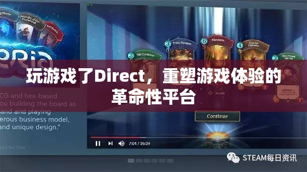 Direct，重塑游戲體驗(yàn)的革命性平臺(tái)